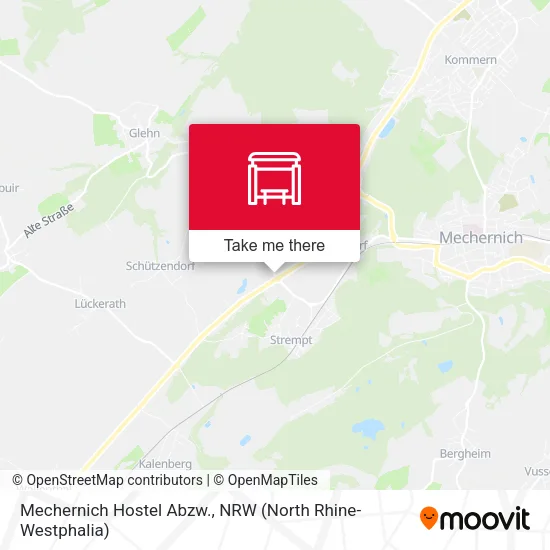 Карта Mechernich Hostel Abzw.