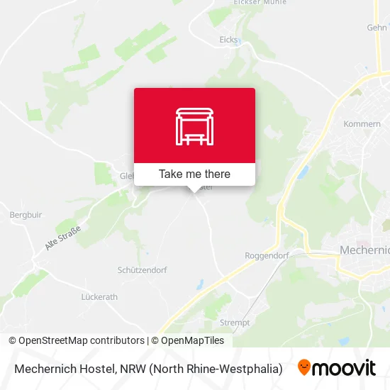 Карта Mechernich Hostel