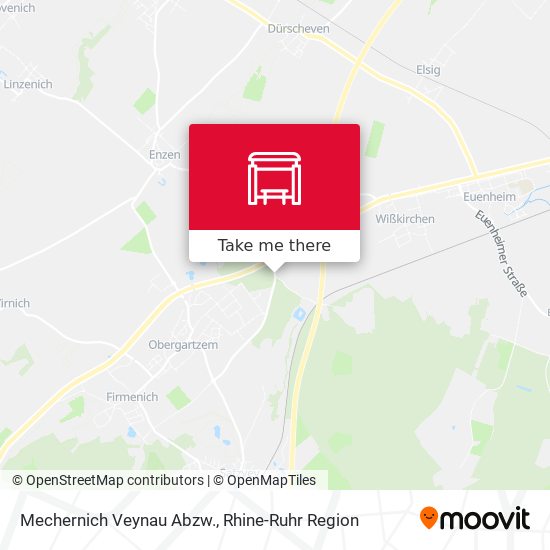 Mechernich Veynau Abzw. map