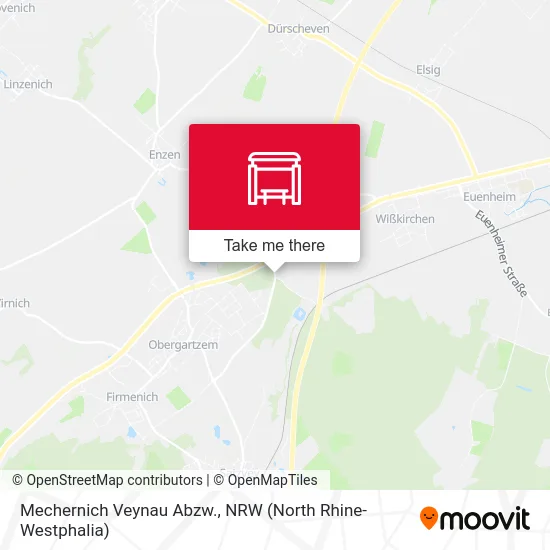 Карта Mechernich Veynau Abzw.