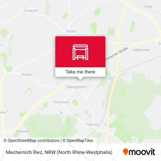 Карта Mechernich Rwz