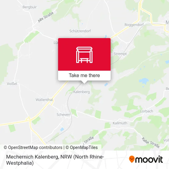 Карта Mechernich Kalenberg