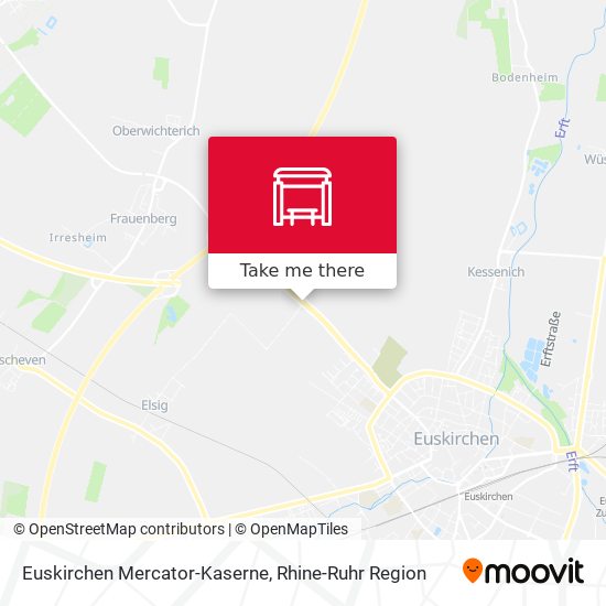 Euskirchen Mercator-Kaserne map
