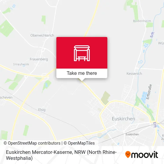 Euskirchen Mercator-Kaserne map