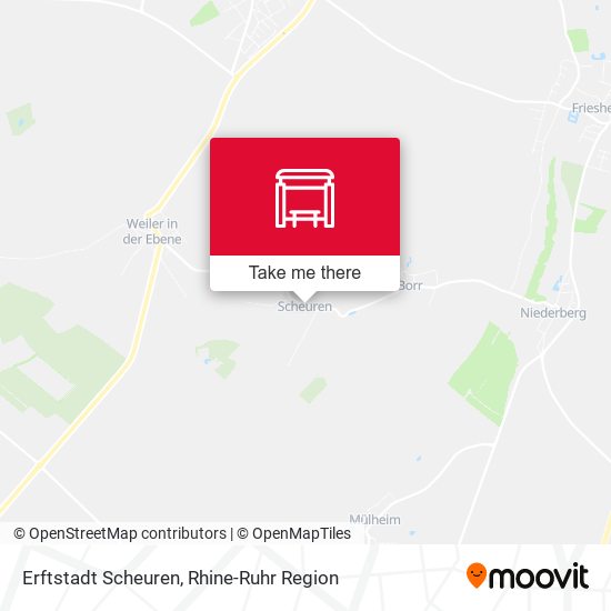 Карта Erftstadt Scheuren