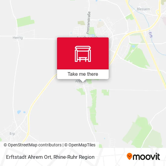 Карта Erftstadt Ahrem Ort