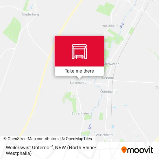 Карта Weilerswist Unterdorf