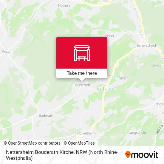 Карта Nettersheim Bouderath Kirche