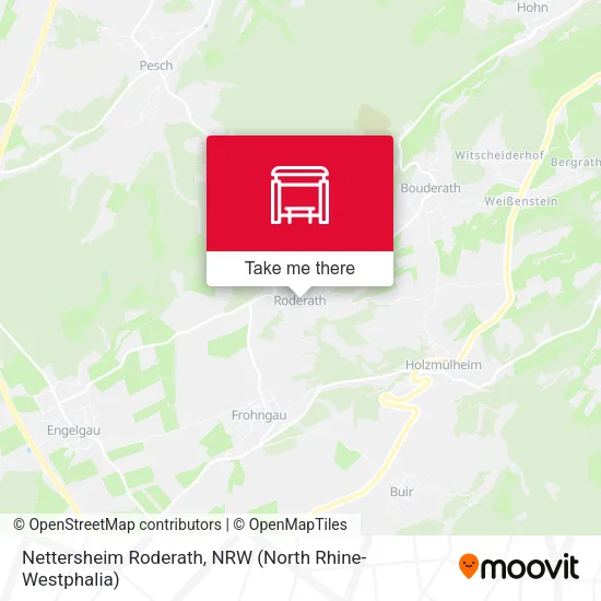 Карта Nettersheim Roderath