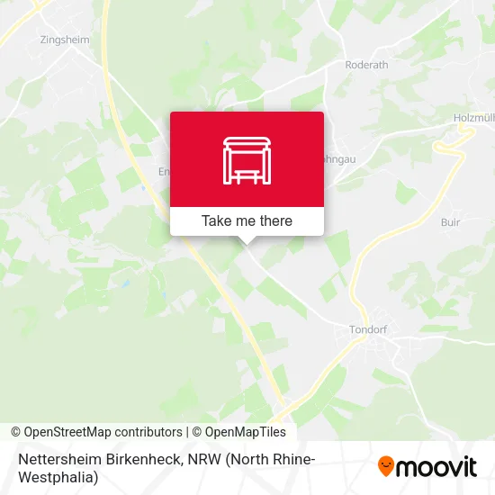 Карта Nettersheim Birkenheck