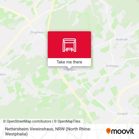 Карта Nettersheim Vereinshaus