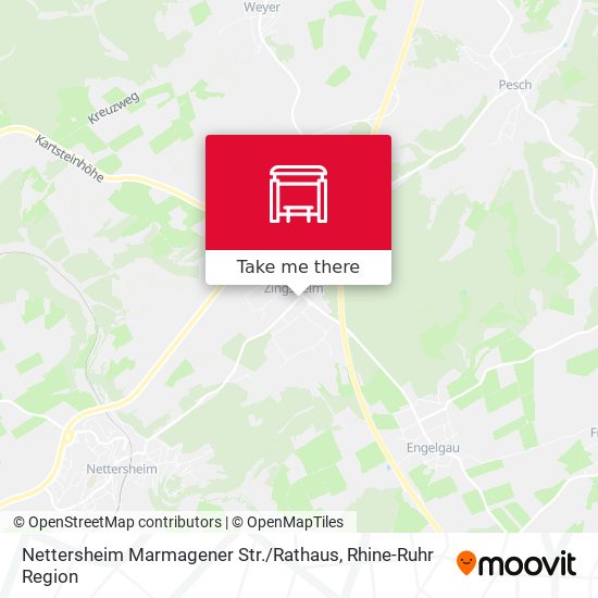 Nettersheim Marmagener Str. / Rathaus map