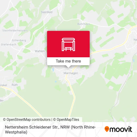 Карта Nettersheim Schleidener Str.