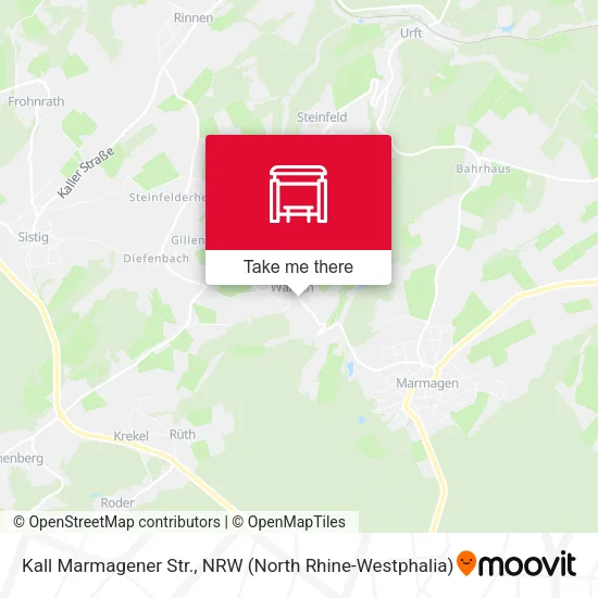 Карта Kall Marmagener Str.