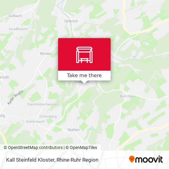 Kall Steinfeld Kloster map