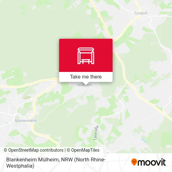 Карта Blankenheim Mülheim