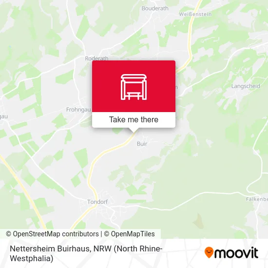 Карта Nettersheim Buirhaus