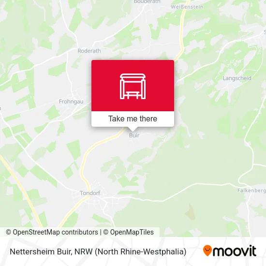 Карта Nettersheim Buir