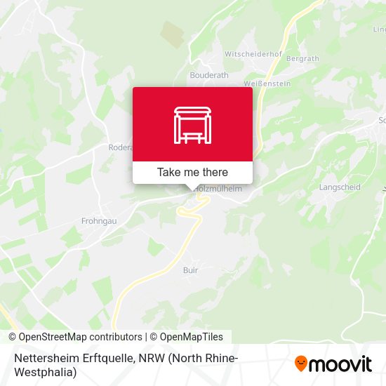 Карта Nettersheim Erftquelle