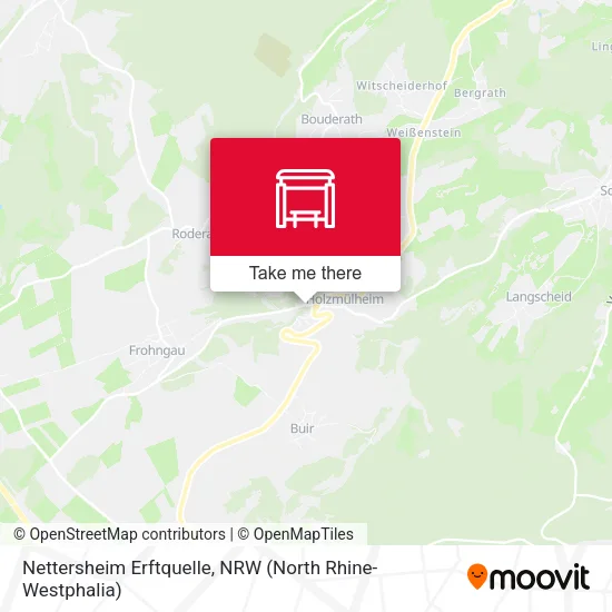 Карта Nettersheim Erftquelle