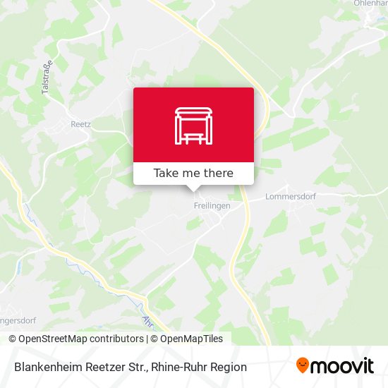 Blankenheim Reetzer Str. map