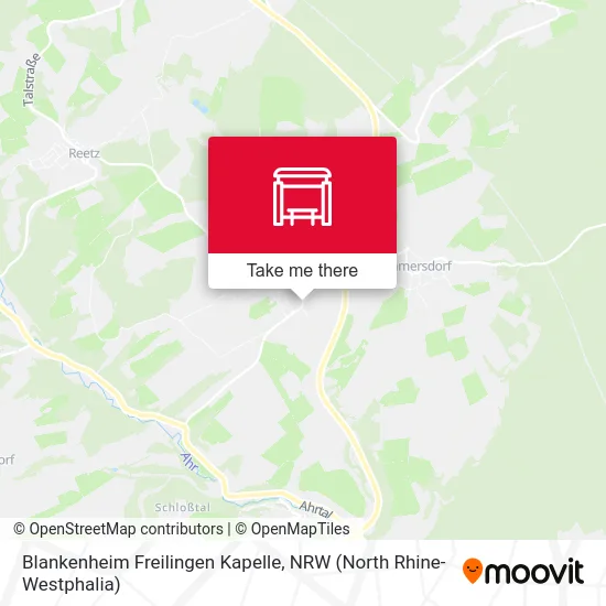 Blankenheim Freilingen Kapelle map