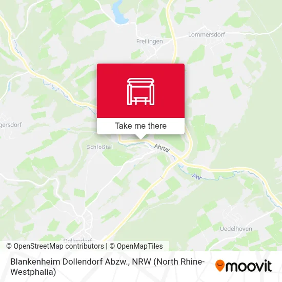 Blankenheim Dollendorf Abzw. map