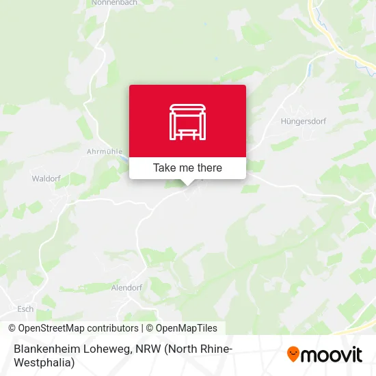 Карта Blankenheim Loheweg
