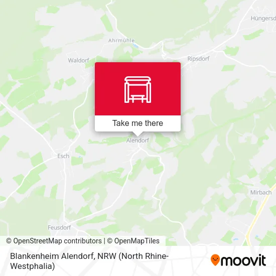 Карта Blankenheim Alendorf