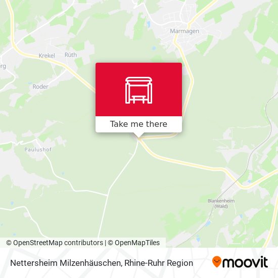Nettersheim Milzenhäuschen map