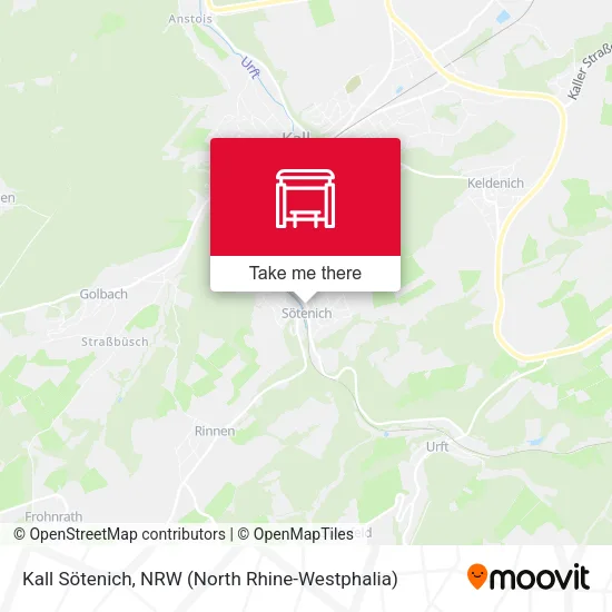 Карта Kall Sötenich