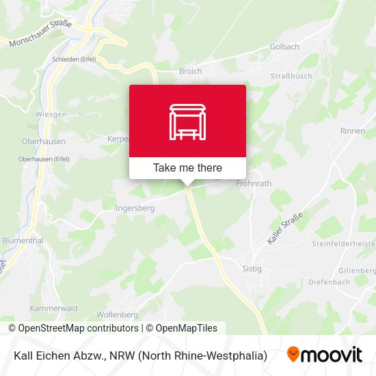 Карта Kall Eichen Abzw.