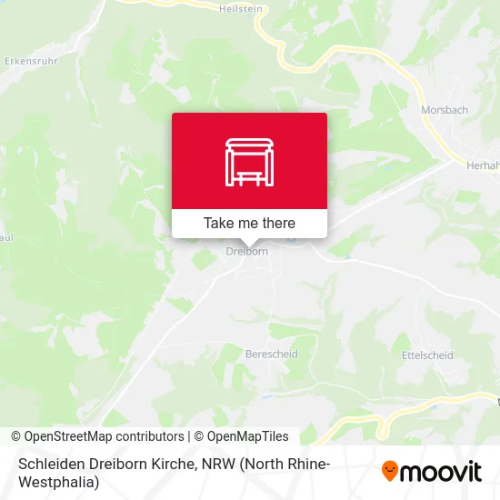 Карта Schleiden Dreiborn Kirche
