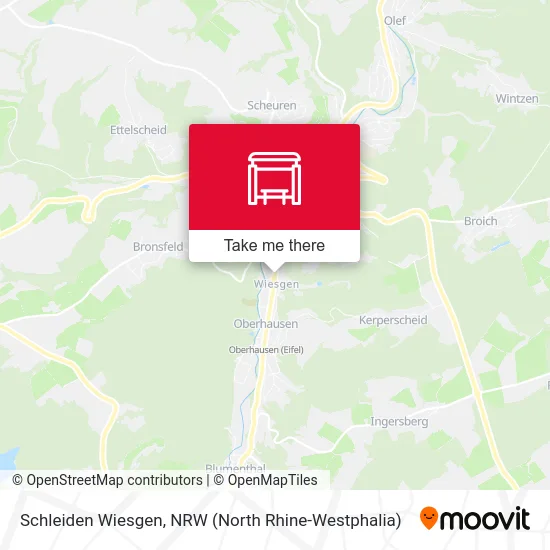 Карта Schleiden Wiesgen