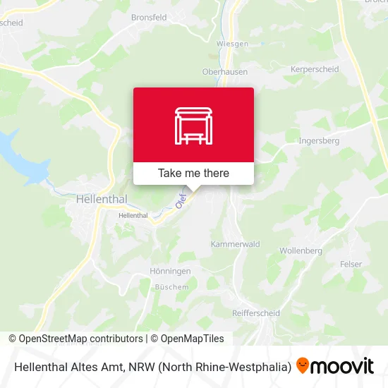 Карта Hellenthal Altes Amt