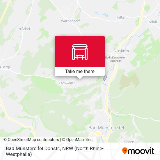 Карта Bad Münstereifel Donstr.