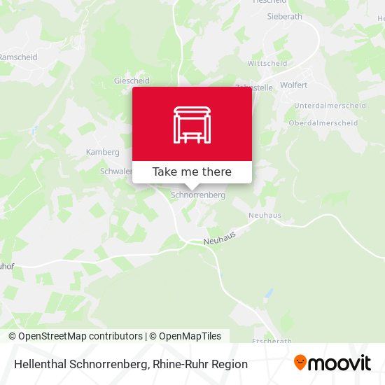 Hellenthal Schnorrenberg map