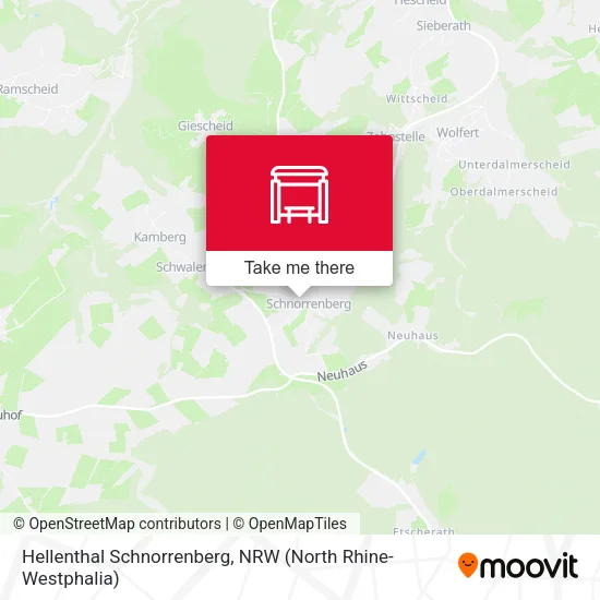Карта Hellenthal Schnorrenberg