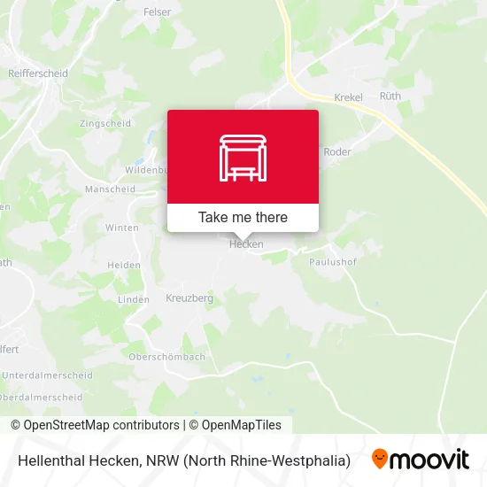 Карта Hellenthal Hecken