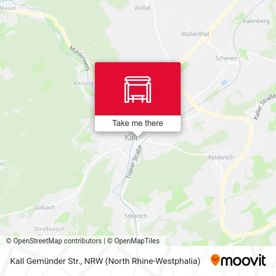 Карта Kall Gemünder Str.