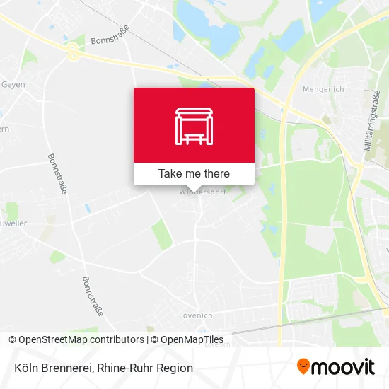 Карта Köln Brennerei