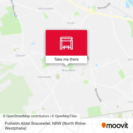 Pulheim Abtei Brauweiler map