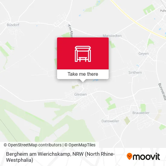 Карта Bergheim am Wierichskamp