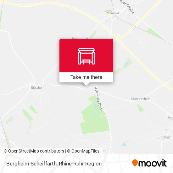 Карта Bergheim Scheiffarth
