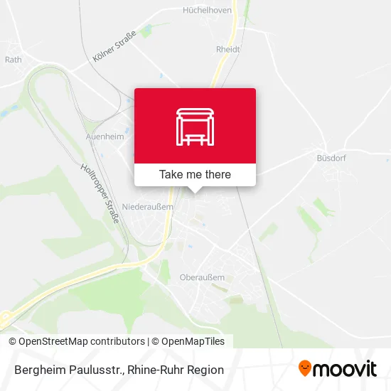 Карта Bergheim Paulusstr.
