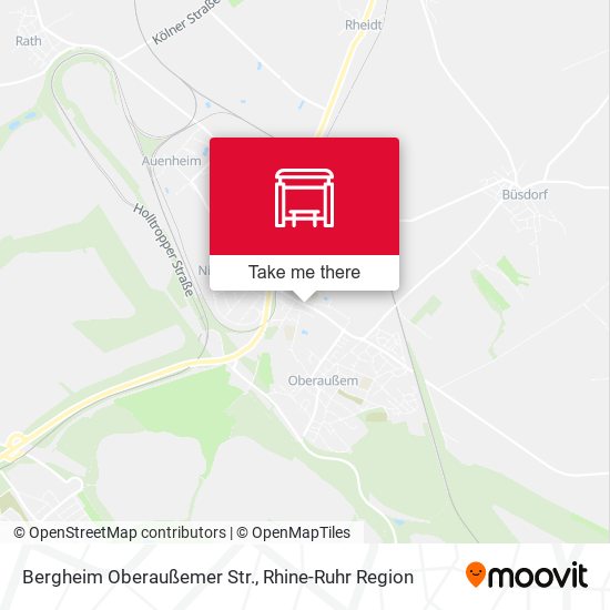 Карта Bergheim Oberaußemer Str.