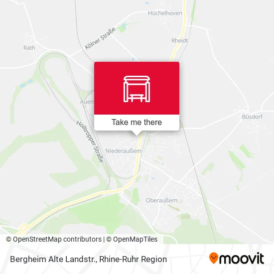 Карта Bergheim Alte Landstr.