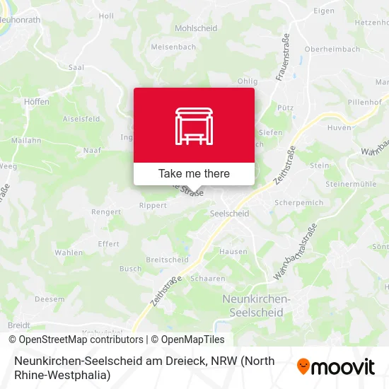 Карта Neunkirchen-Seelscheid am Dreieck