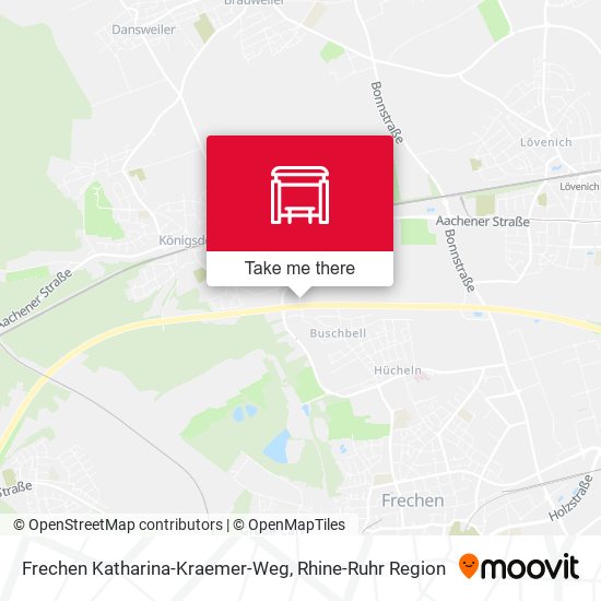 Frechen Katharina-Kraemer-Weg map