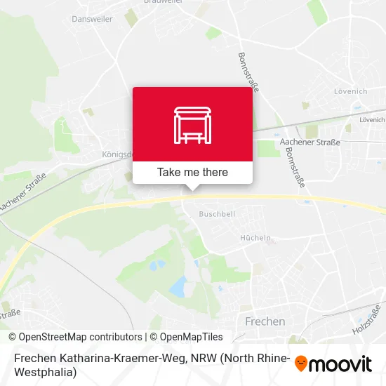 Frechen Katharina-Kraemer-Weg map